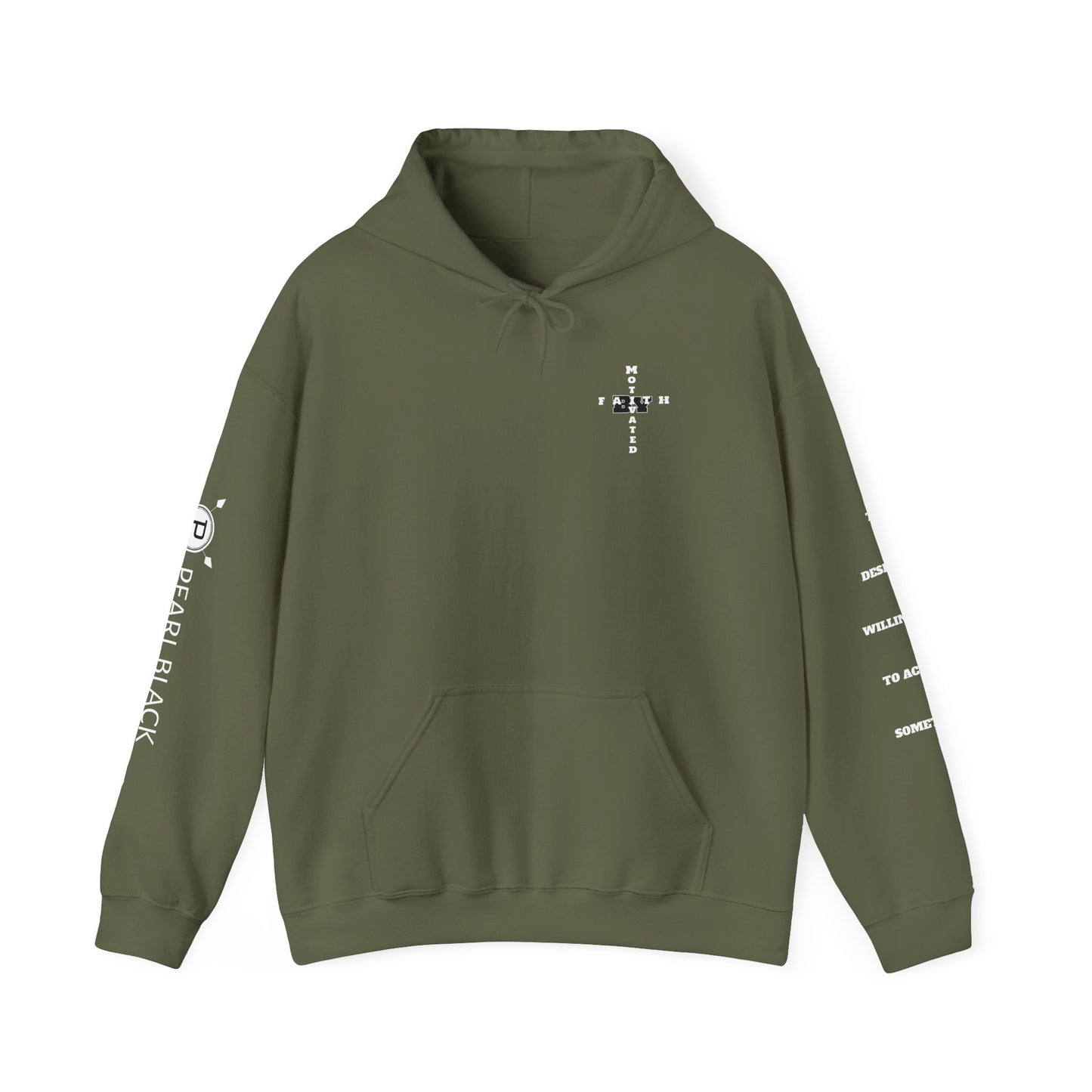 Motivated by Faith Hoodie
