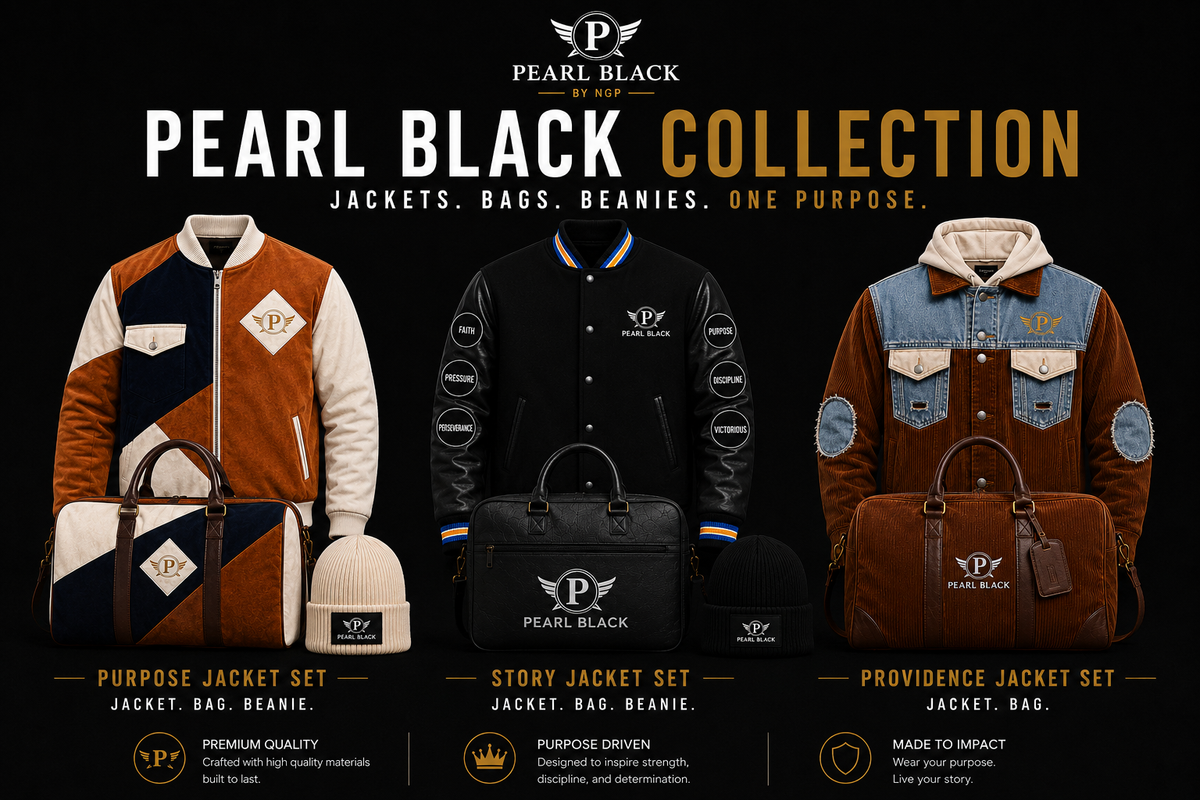 Pearl Black By NGP Jacket, Bags & Beanies Collection