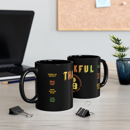 FESTIVE THANKFUL Mug  (11oz, 15oz)