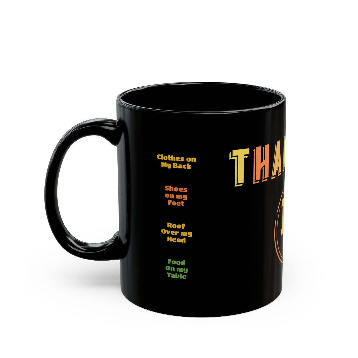 FESTIVE THANKFUL Mug  (11oz, 15oz)