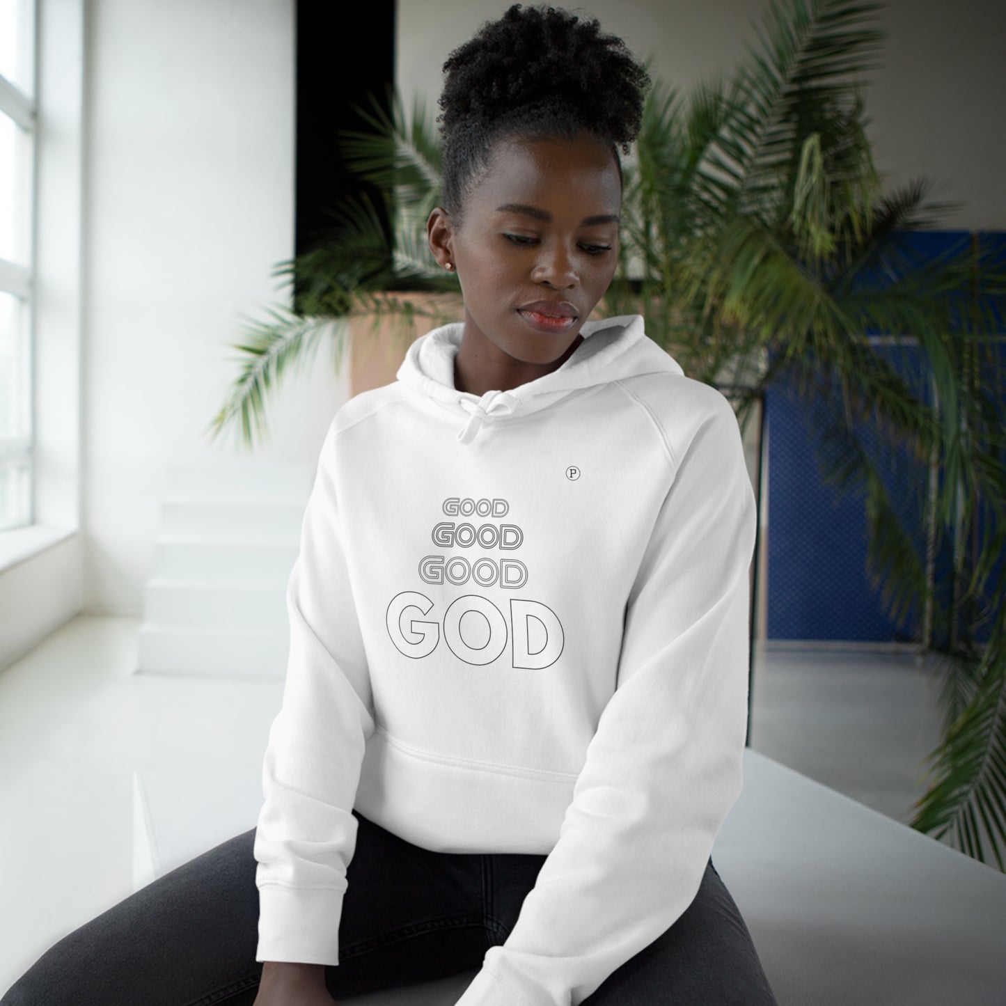 ***PEARL BLACK BY NGP GOOD GOD HOODIE