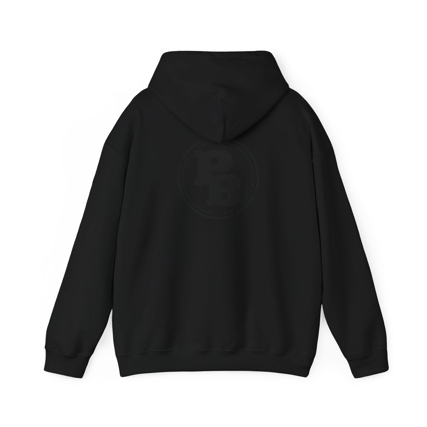 Minimalist Unisex Hoodie with Pearl Black Design