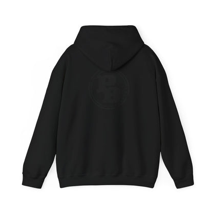 Minimalist Unisex Hoodie with Pearl Black Design
