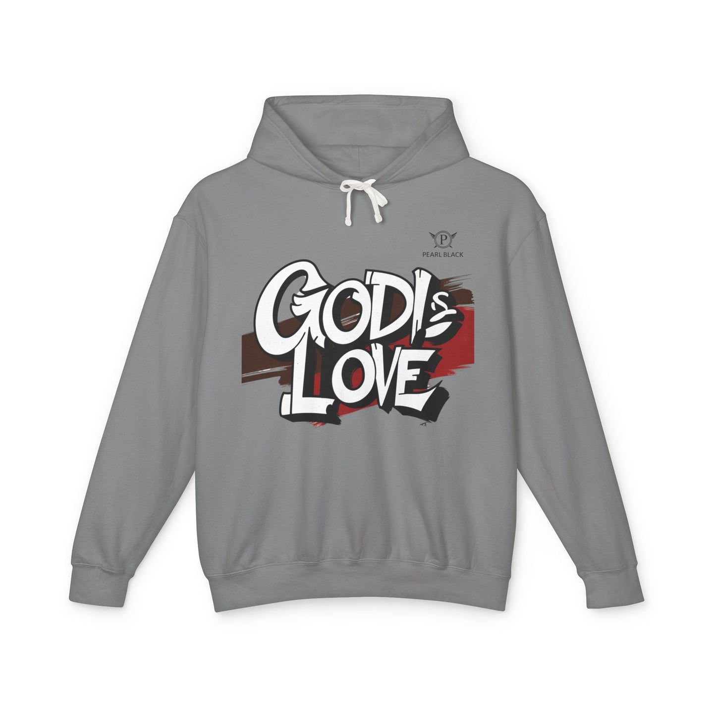 GOD iS LOVE Unisex Lightweight Hoodie Sweatshirt
