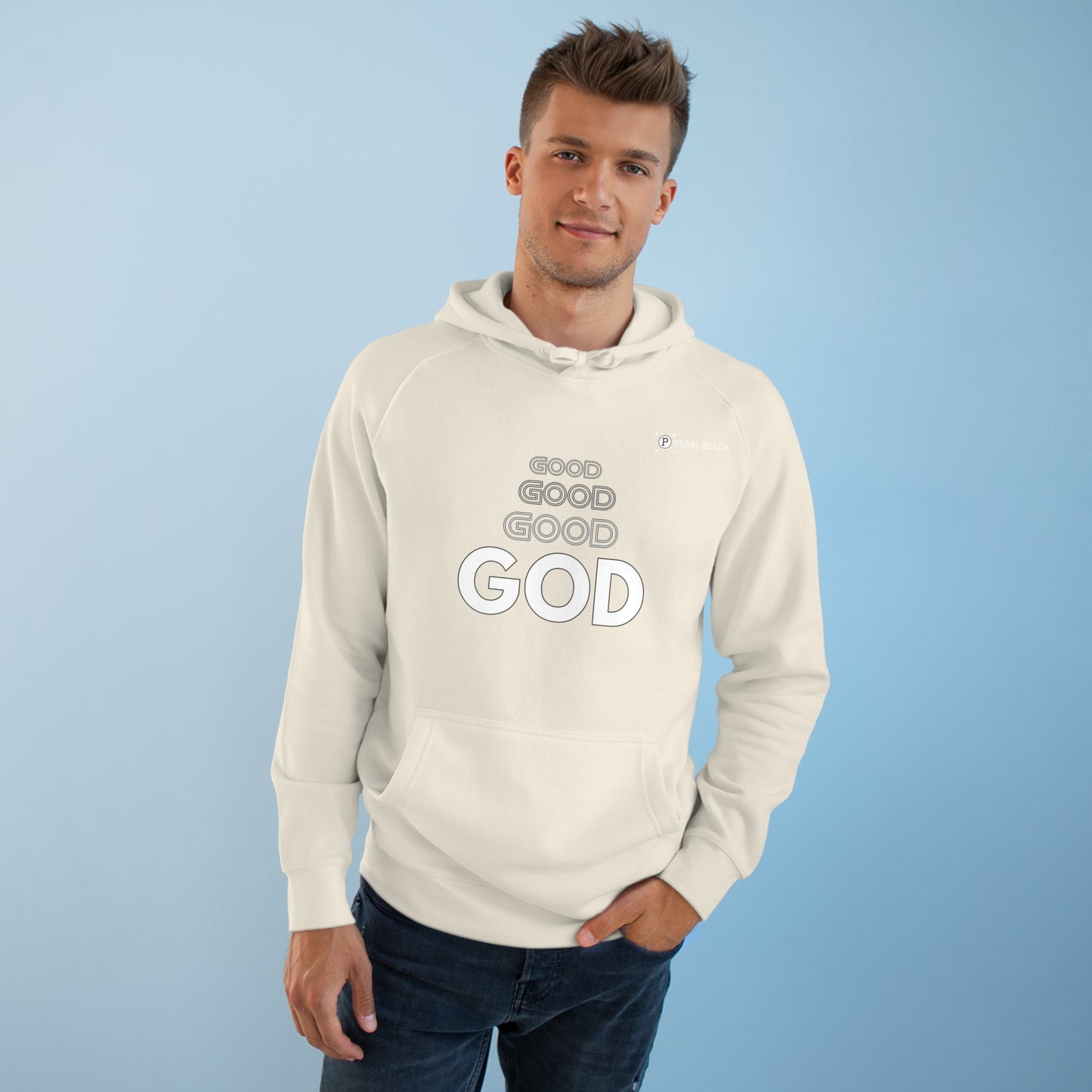 ***PEARL BLACK BY NGP GOOD GOD HOODIE