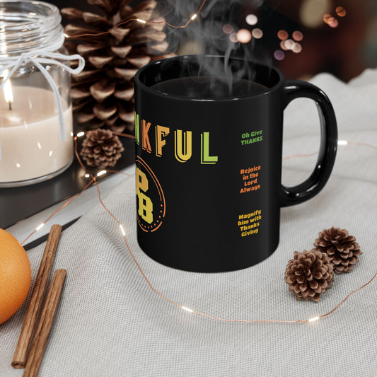 FESTIVE THANKFUL Mug  (11oz, 15oz)