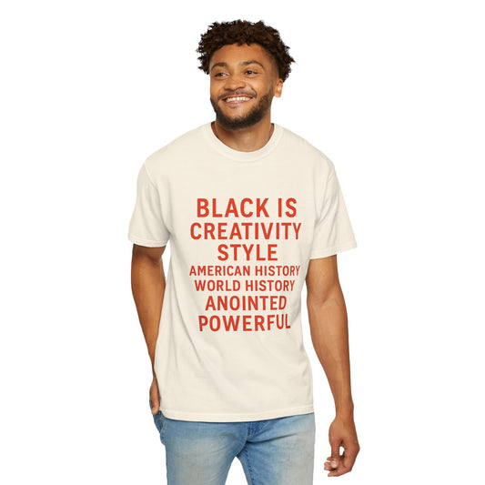 BLACK IS BOLD Tshirt
