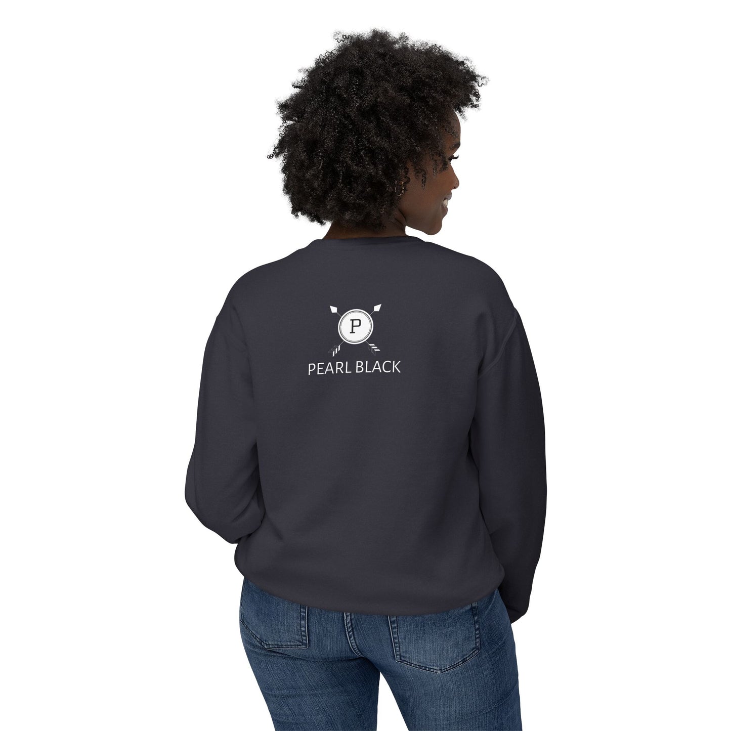 BLACK IS BOLD Crewneck Sweatshirt -