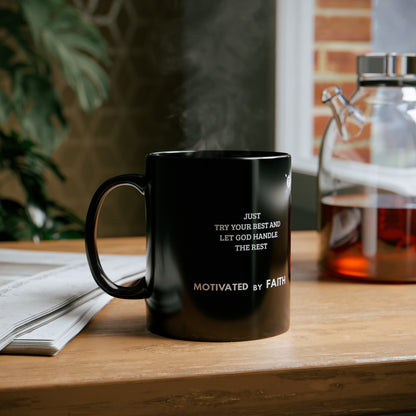 11oz Black Mug