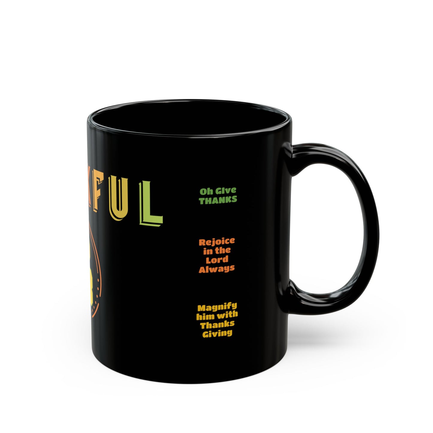 FESTIVE THANKFUL Mug  (11oz, 15oz)