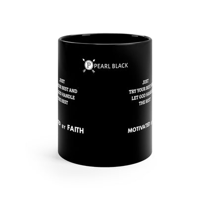11oz Black Mug