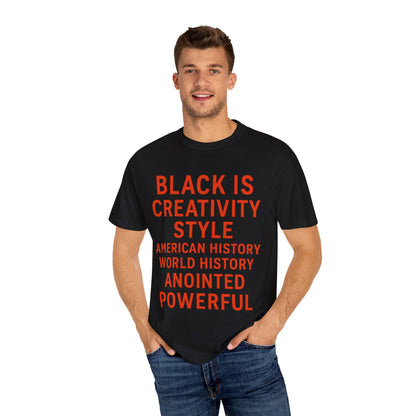 BLACK IS BOLD Tshirt