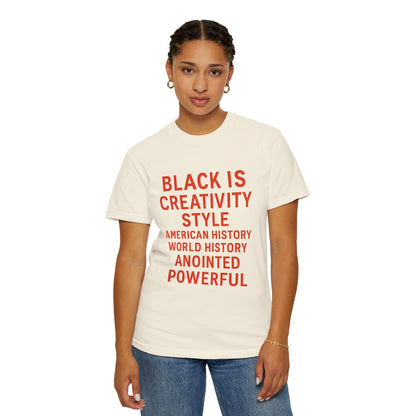 BLACK IS BOLD Tshirt