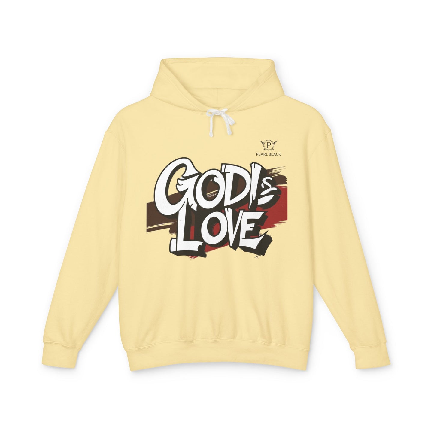 GOD iS LOVE Unisex Lightweight Hoodie Sweatshirt