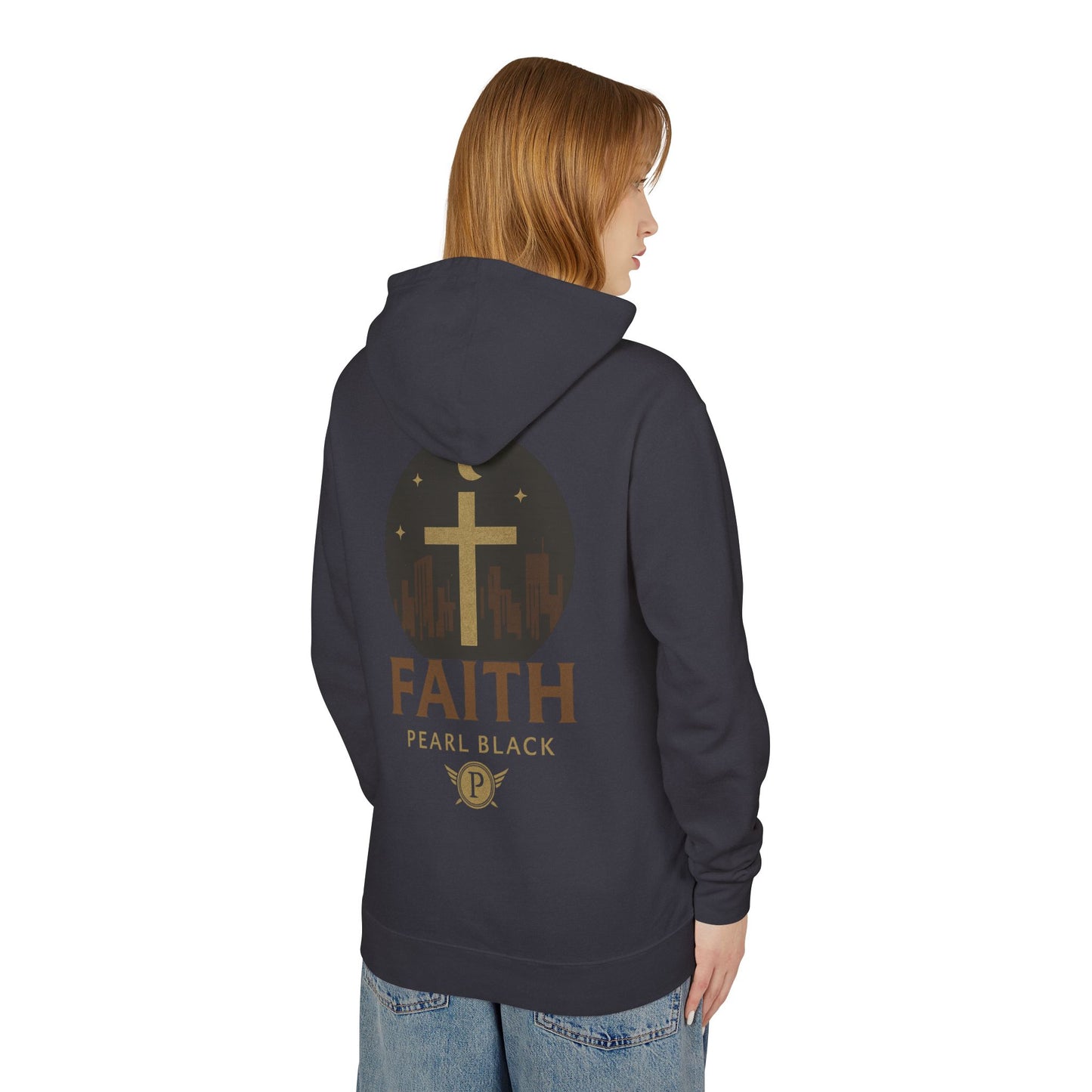Faith-Inspired Lightweight Hoodie, Casual Hoodie, Gift for Him/Her, Cozy Sweatshirt, Inspirational Apparel, Everyday Comfort
