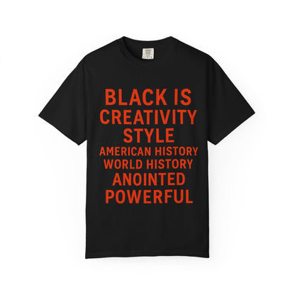 BLACK IS BOLD Tshirt