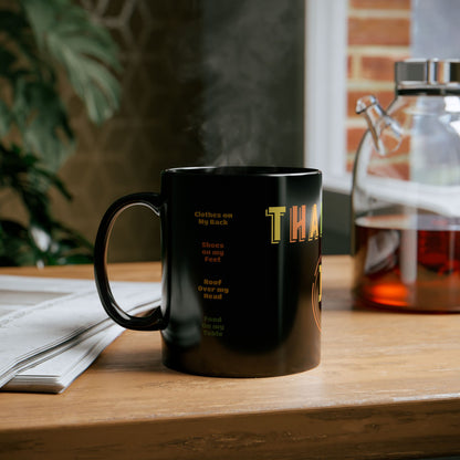 FESTIVE THANKFUL Mug  (11oz, 15oz)