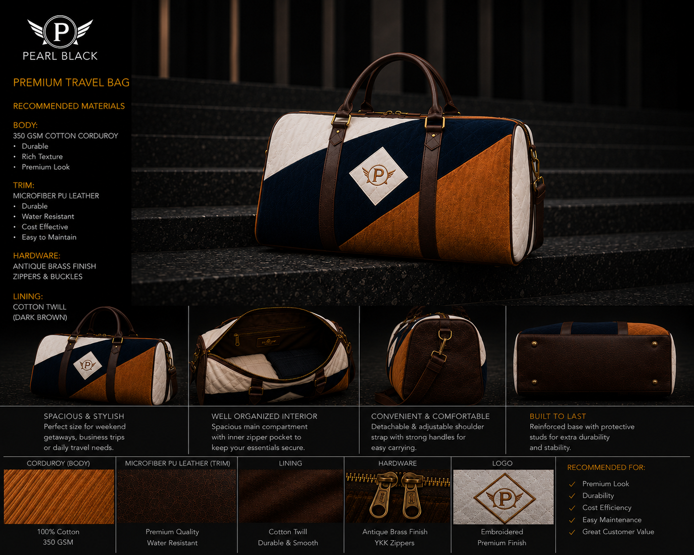 The Purpose Travel Bag